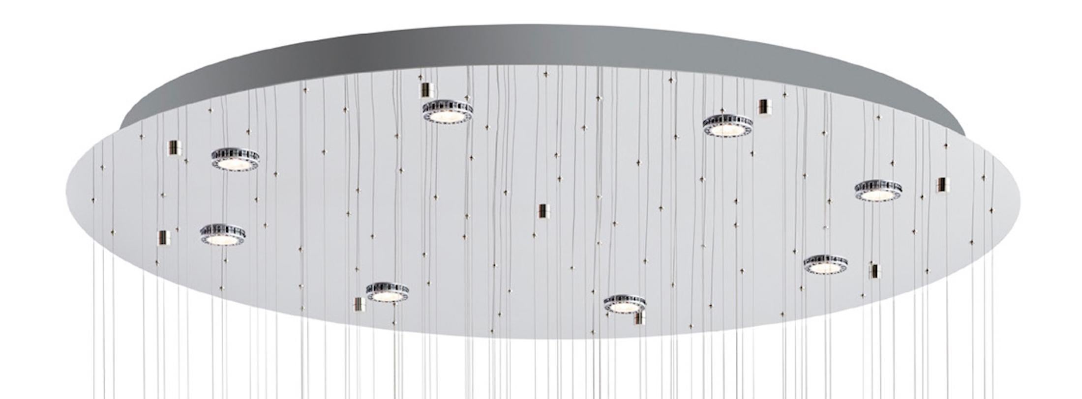 Modern Ilex Chandelier by Studio Bel Vetro For Sale