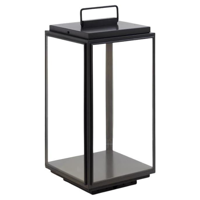 ILFORD PISO A PILA - 3000K bronce oscuro cristal estriado
