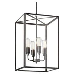 ILFORD LARGE dark bronze ribbed glass