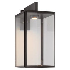 ILFORD WALL LED - DALI dark bronze clear glass