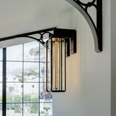 ILFORD WALL ON BRACKET 900 dark bronze clear glass