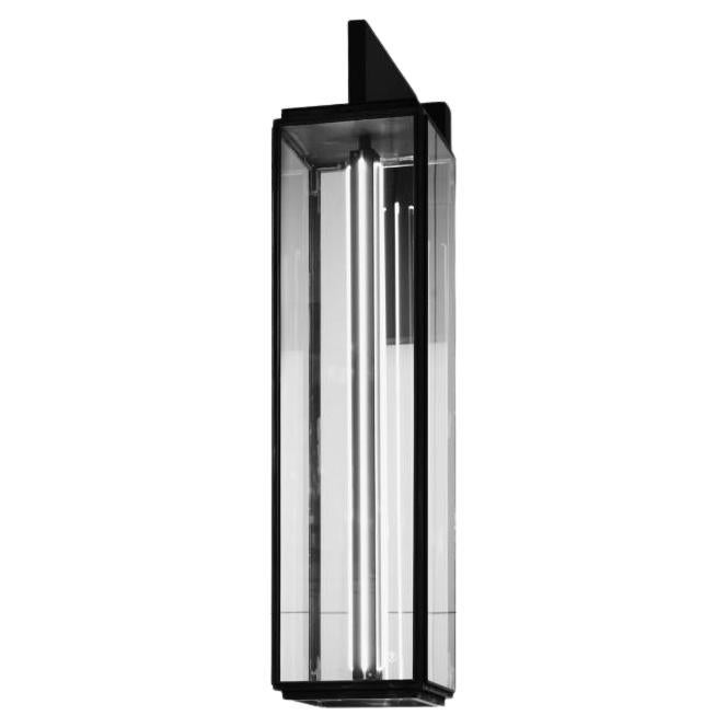 ILFORD WALL ON BRACKET 900 dark bronze clear glass For Sale