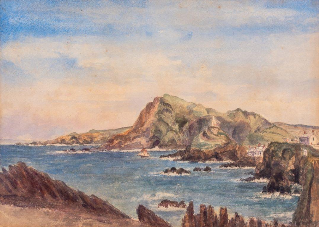 Ilfracombe, Lantern Hill, Hillsborough, (British School, early 20th Century), Watercolor on Paper, apparently unsigned. Provenance: From a New York City collection. 