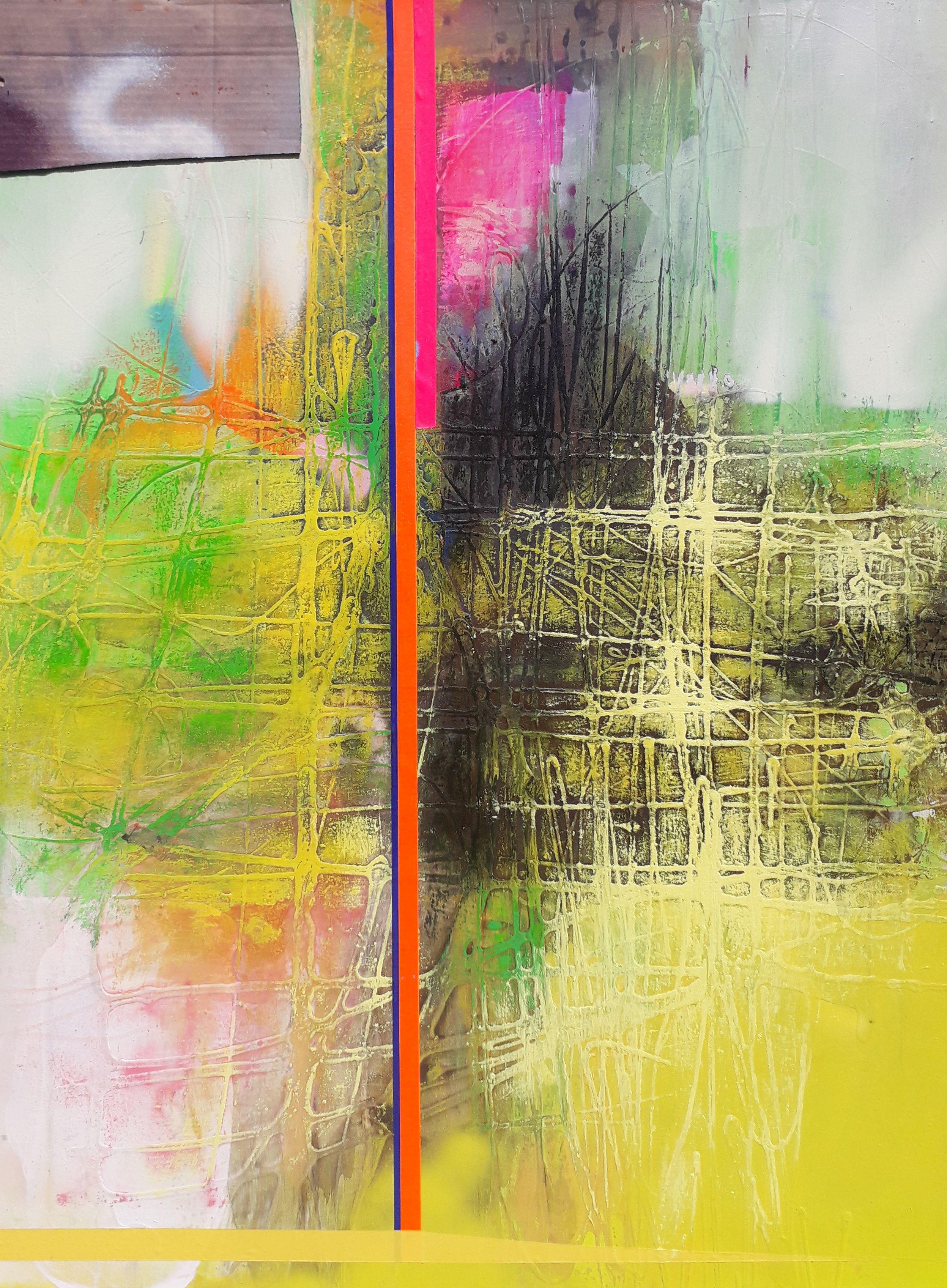 viaggio 18/22, Pittura, Acrilico su tela - Painting di ILGVARS ZALANS