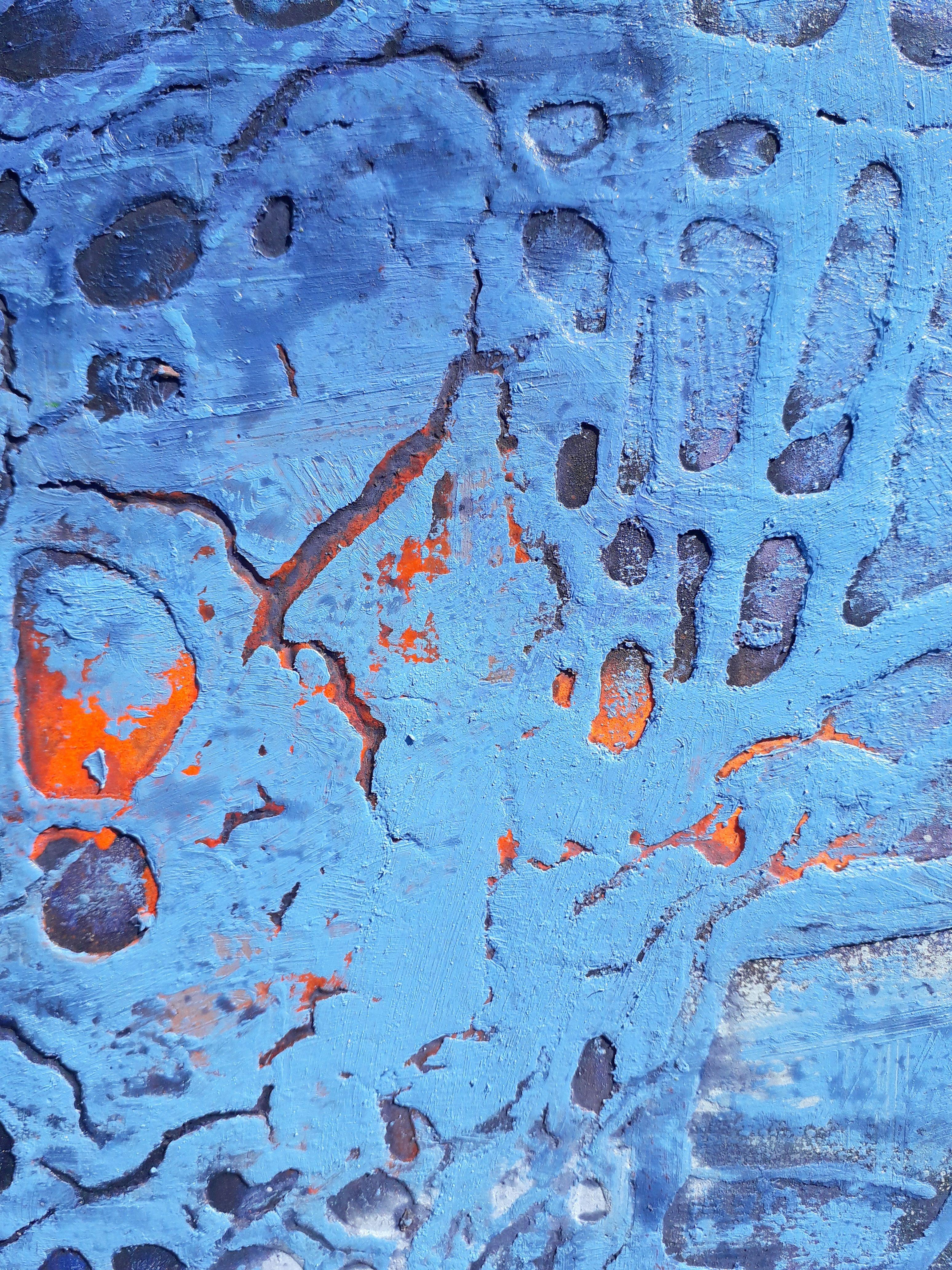 Reise 20/22, Gemälde, Acryl auf Leinwand (Abstrakt), Painting, von ILGVARS ZALANS
