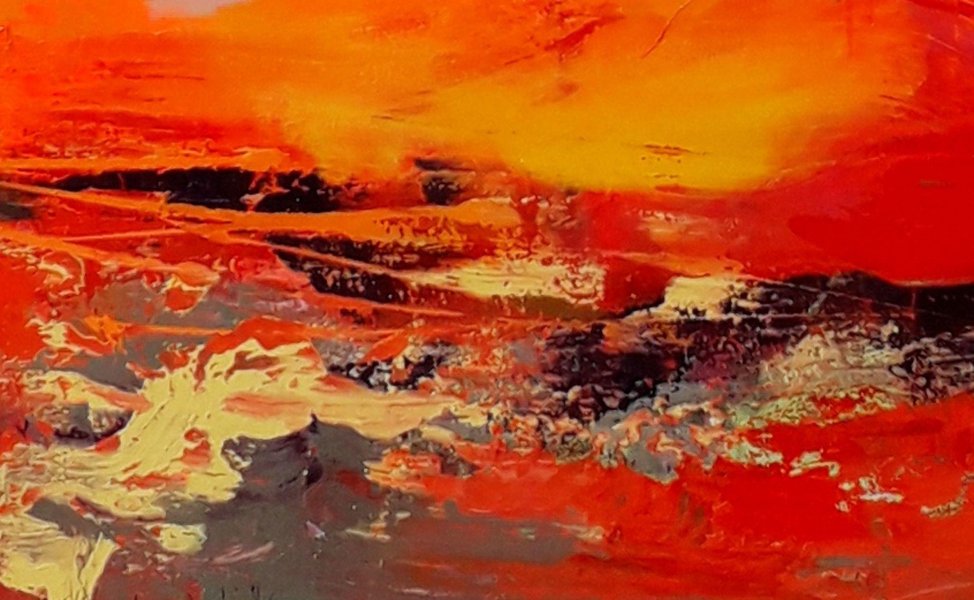 Am selben Ort 033, Gemälde, Acryl auf Leinwand im Angebot 2