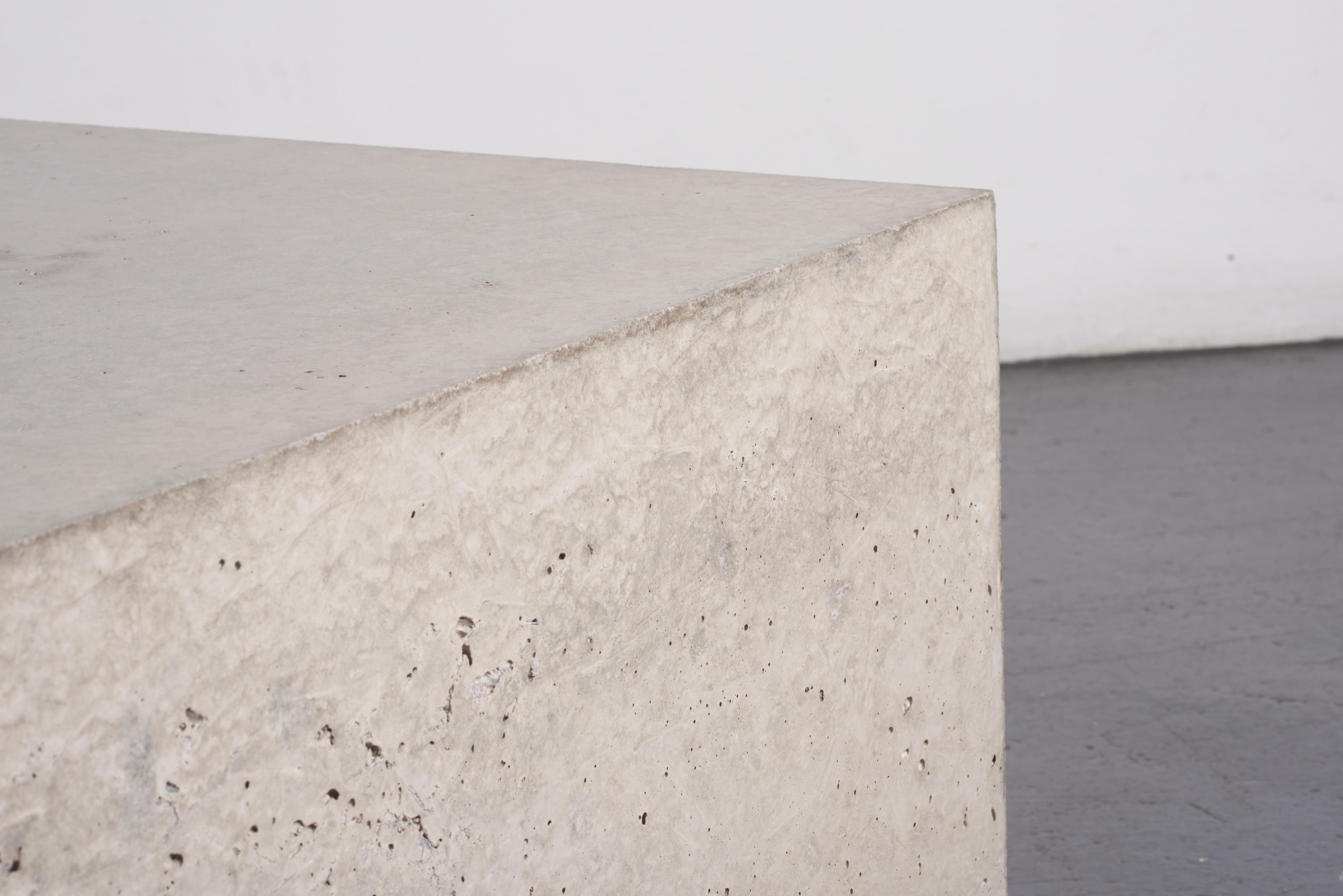 'Ilha' Reinforced Concrete Table, One of a Kind Artwork by Littlewhitehead 7