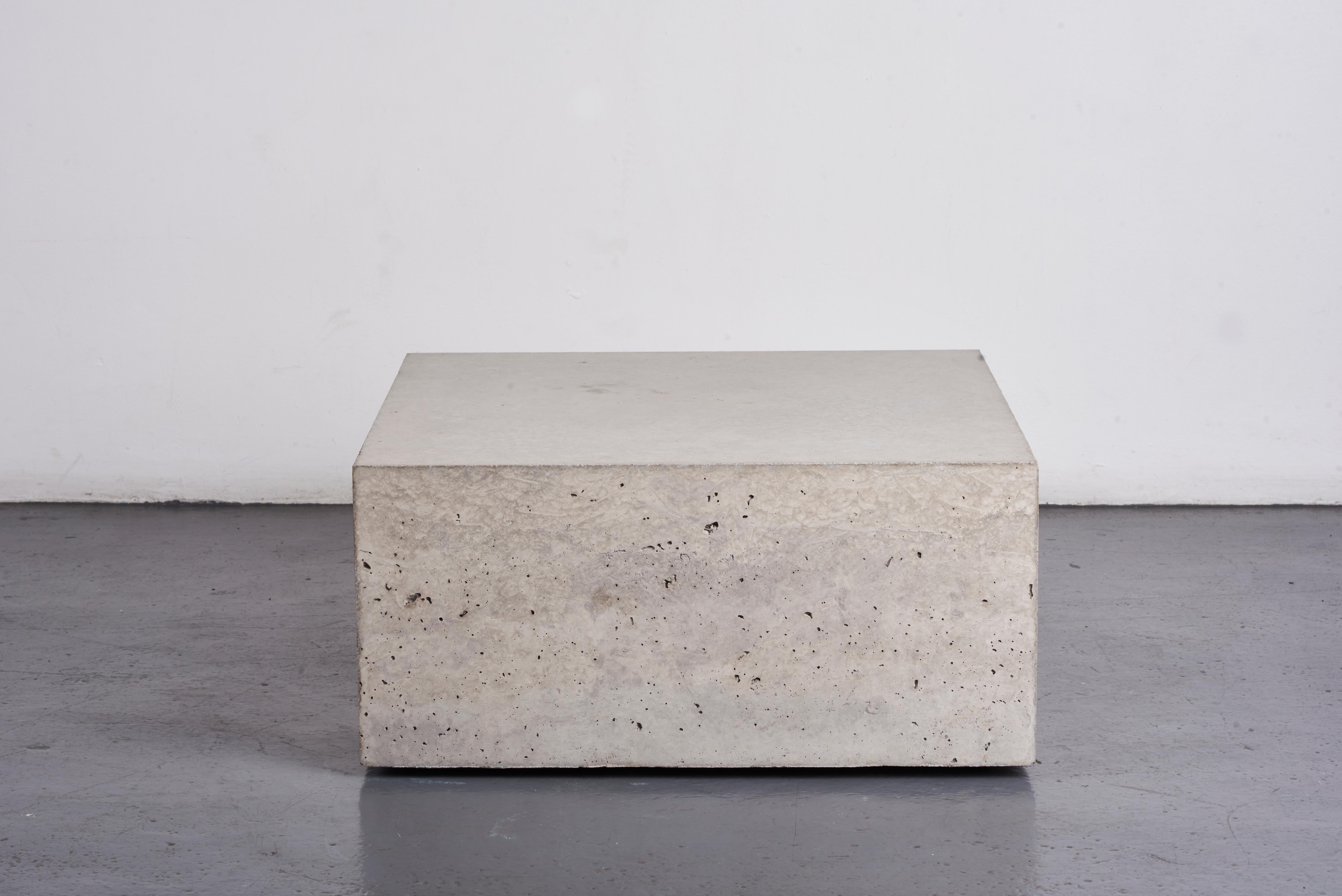 Scottish 'Ilha' Reinforced Concrete Table, One of a Kind Artwork by Littlewhitehead