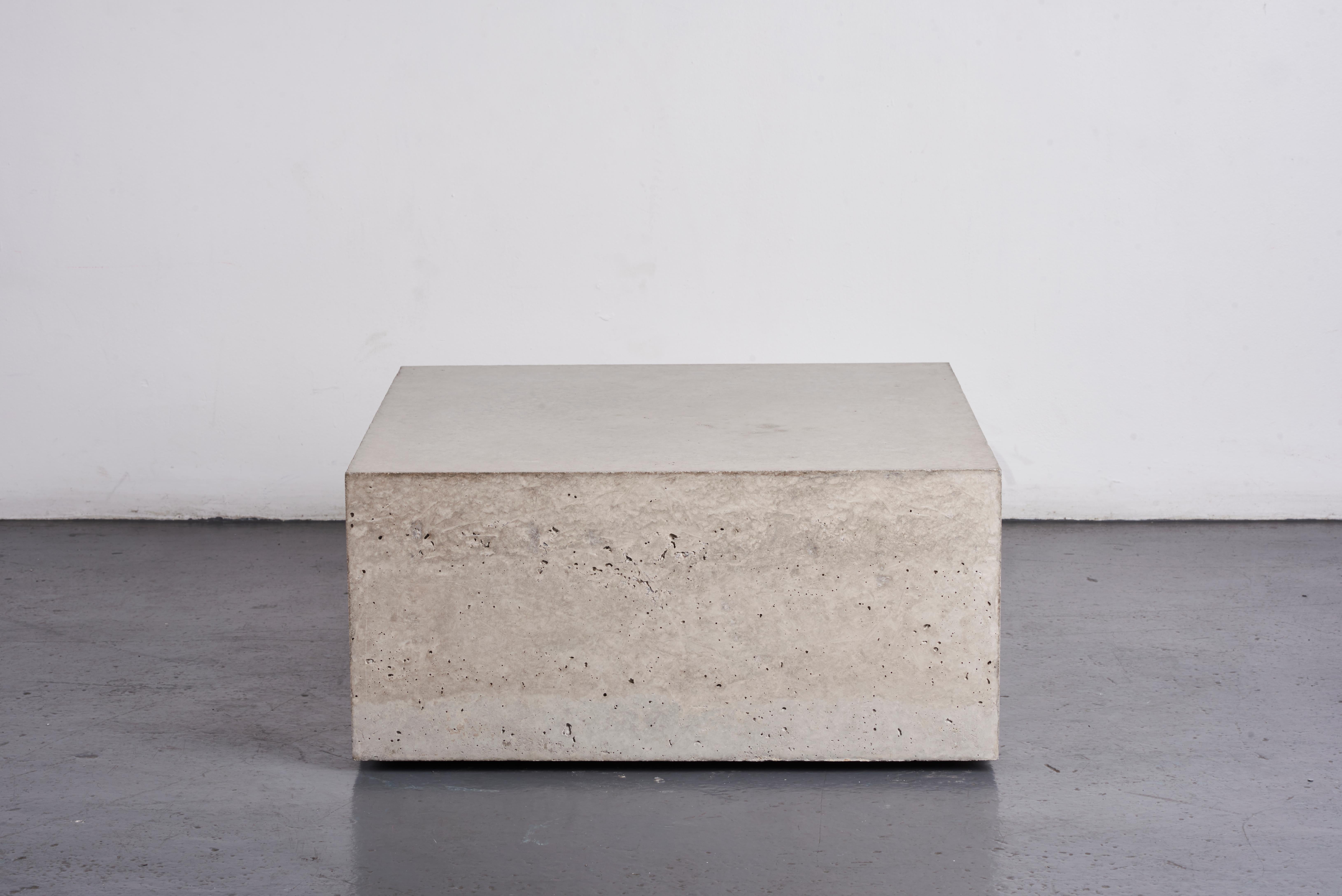 Contemporary 'Ilha' Reinforced Concrete Table, One of a Kind Artwork by Littlewhitehead