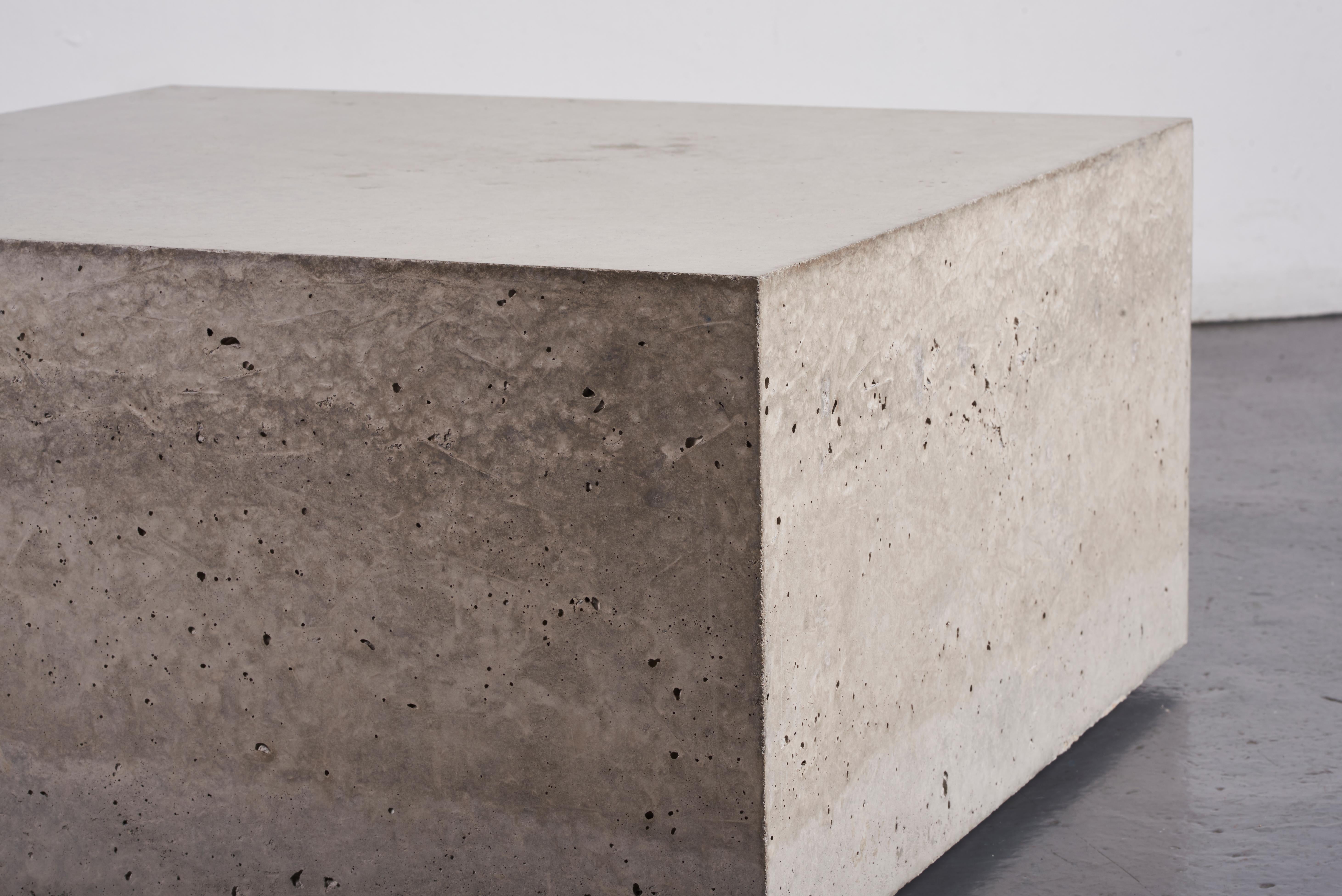 'Ilha' Reinforced Concrete Table, One of a Kind Artwork by Littlewhitehead 1