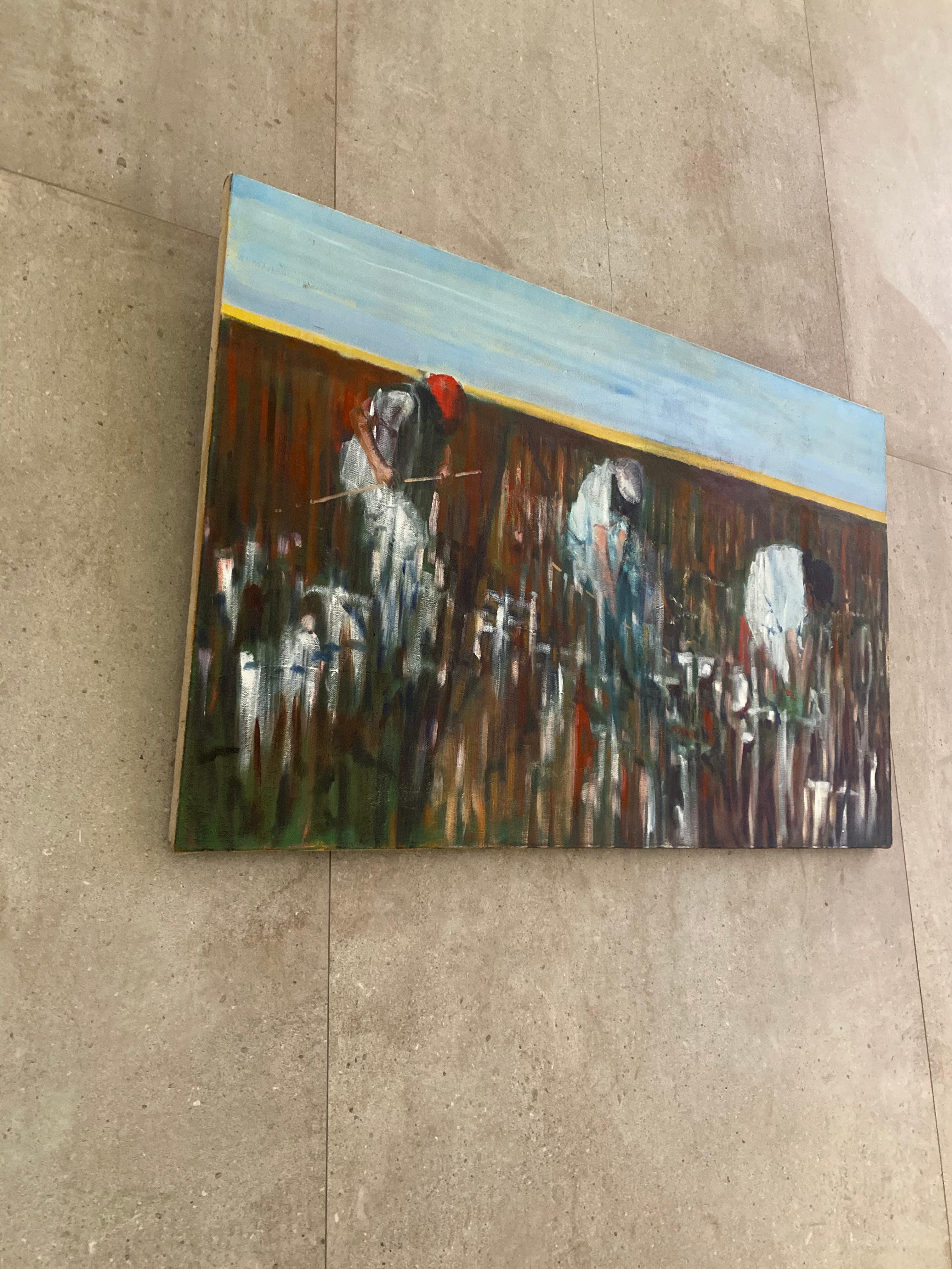 Arte contemporáneo georgiano de Ilia Balavadze - Sobre el terreno en venta 4