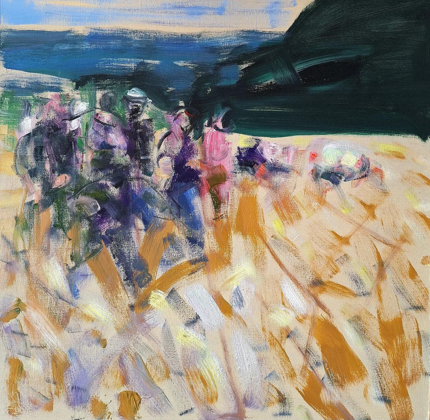 Óleo sobre lienzo 

Ilia Balavadze es un artista georgiano nacido en 1968 que vive y trabaja en Tiflis, Georgia. De 1987 a 1993, estudió pintura en la Academia Estatal de Arte de Tiflis. Después y durante muchos años, trabajó pintando las paredes de