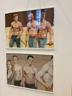 Georgian Contemporary Art by Ilia Balavadze - Strong Men