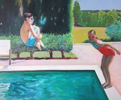 Art contemporain géorgien d'Ilia Balavadze - The Pool 