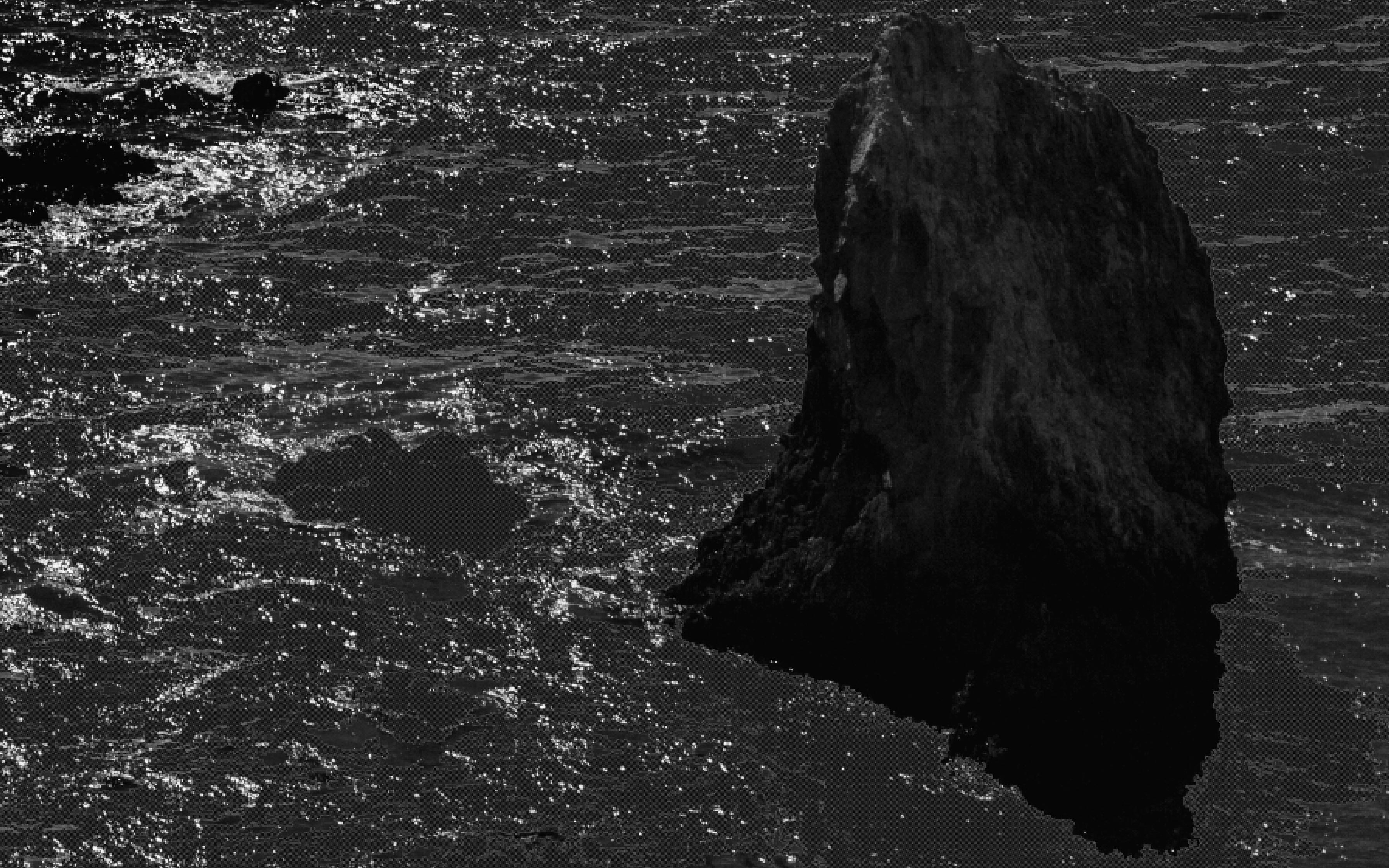 Water Monolith, Big Sur, CA - Photograph by Iliana Ortega