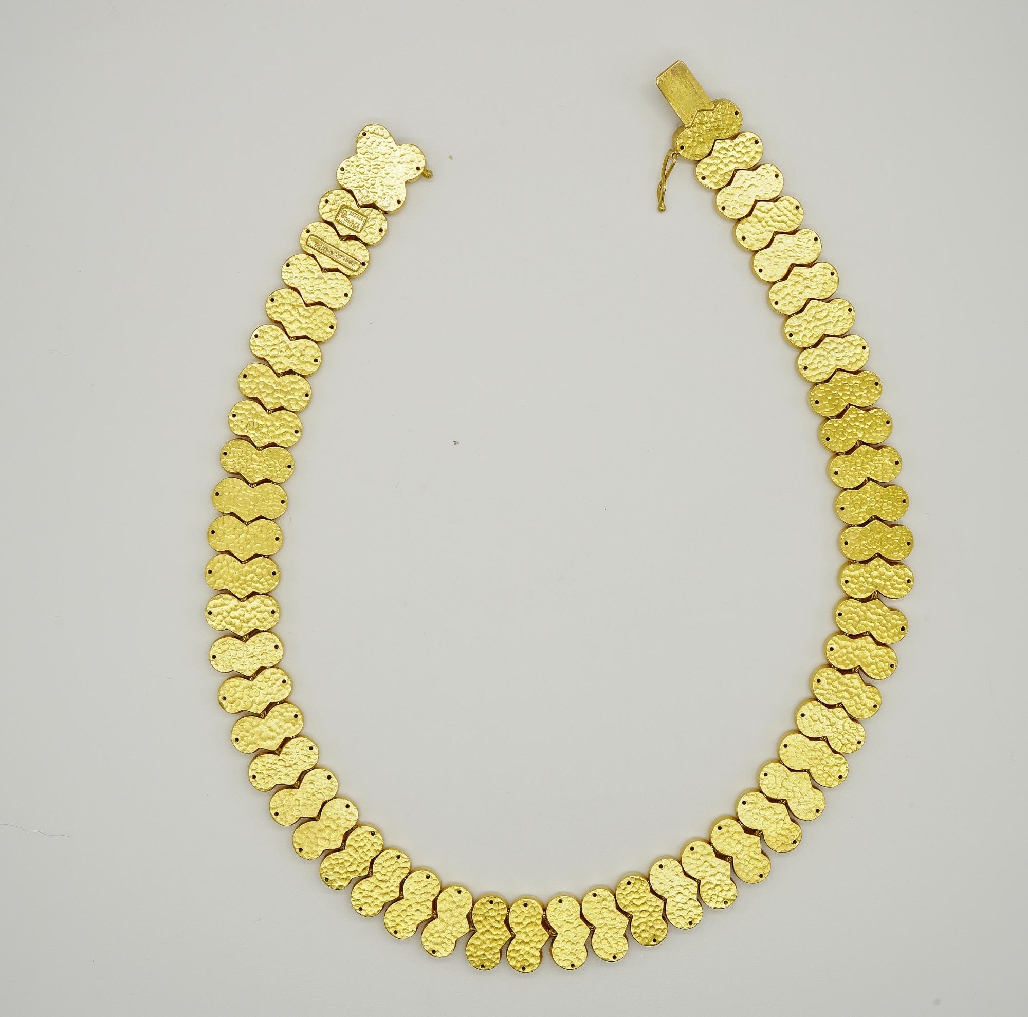 Ilias Lalaounis 18 KT Gold Ram Horn Necklace 1