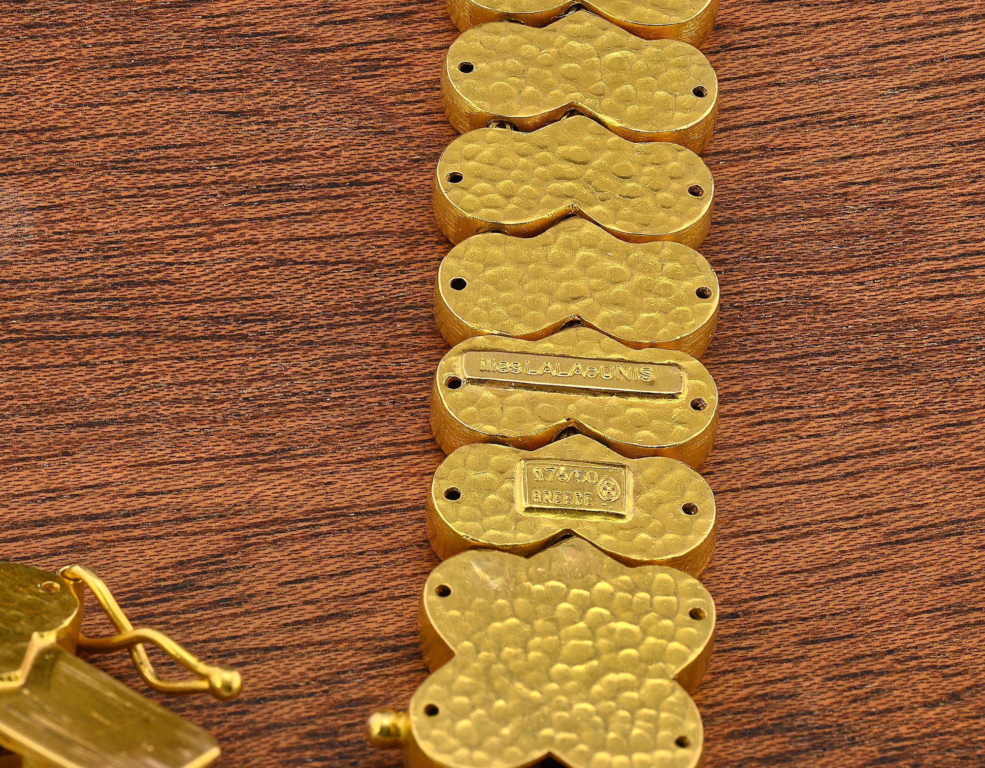 Ilias Lalaounis 18 KT Gold Ram Horn Necklace 2