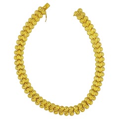 Ilias Lalaounis 18 KT Gold Ram Horn Necklace