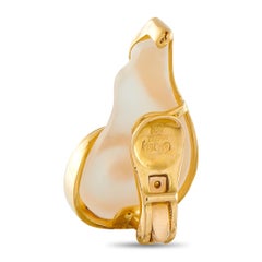 Ilias Lalaounis 18K Yellow Gold Crystal Earrings IL14-0409126