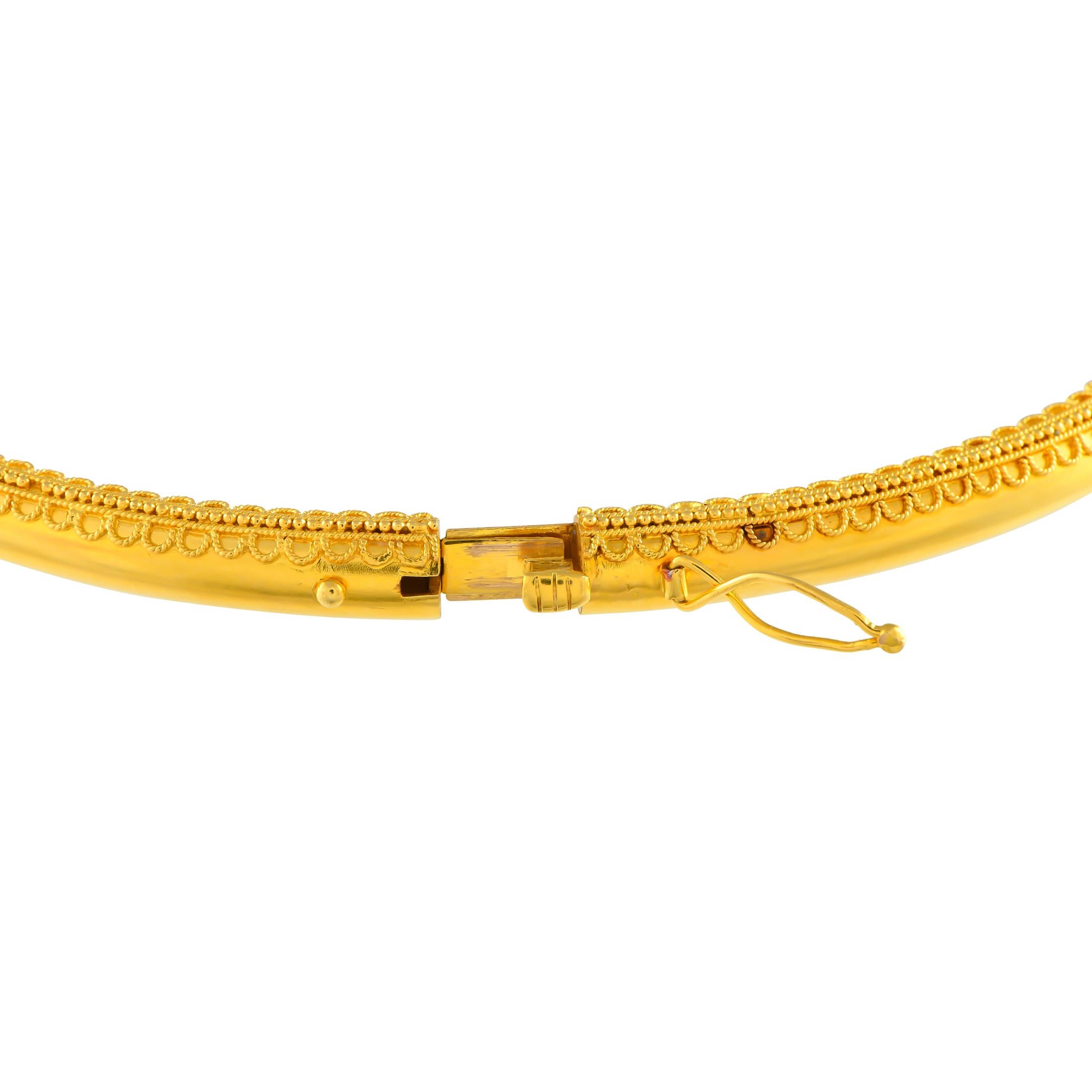 Ilias Lalaounis 18K Yellow Gold Necklace In Excellent Condition In Southampton, PA