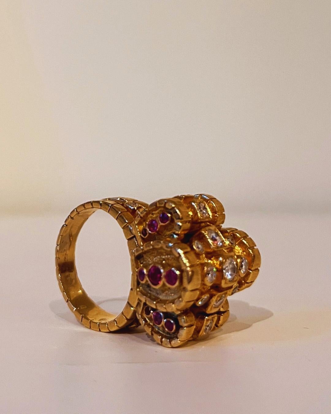 solange azagury 18k ruby ring