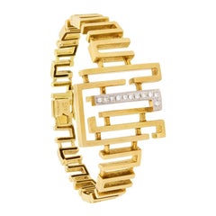 Ilias Lalaounis Diamond Vintage Bangle