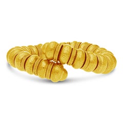 Ilias Lalaounis - 22ct Minoan & Mycenaean Gold Bead Cuff Bracelet circa 1970's