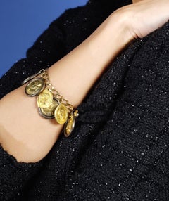 Ilias Lalaounis Gold Charm Bracelet