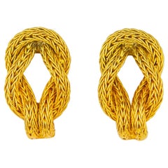 Ilias Lalaounis Hercules Knot Earrings