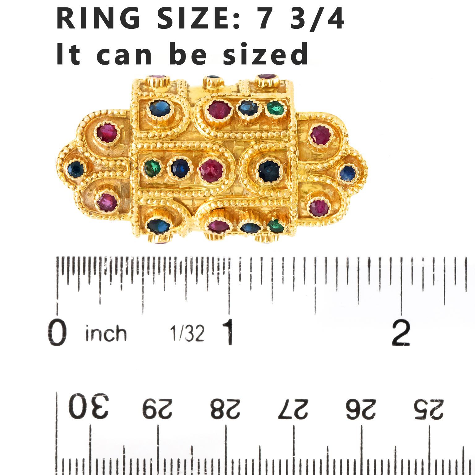 Ilias Lalaounis Renaissance Revival Ring 1