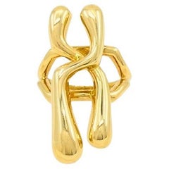 Bague Ilias Lalaounis en or 18k Motif chromosomique