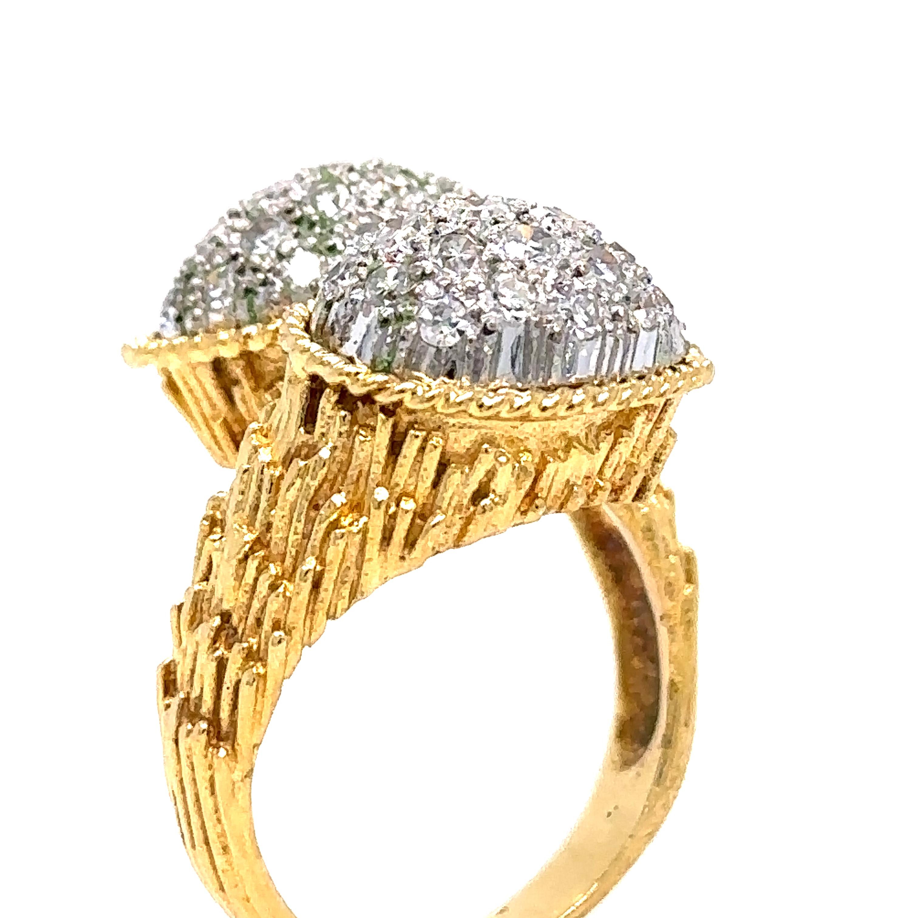 Ilias Lalaounis Vintage Diamond Ring 7