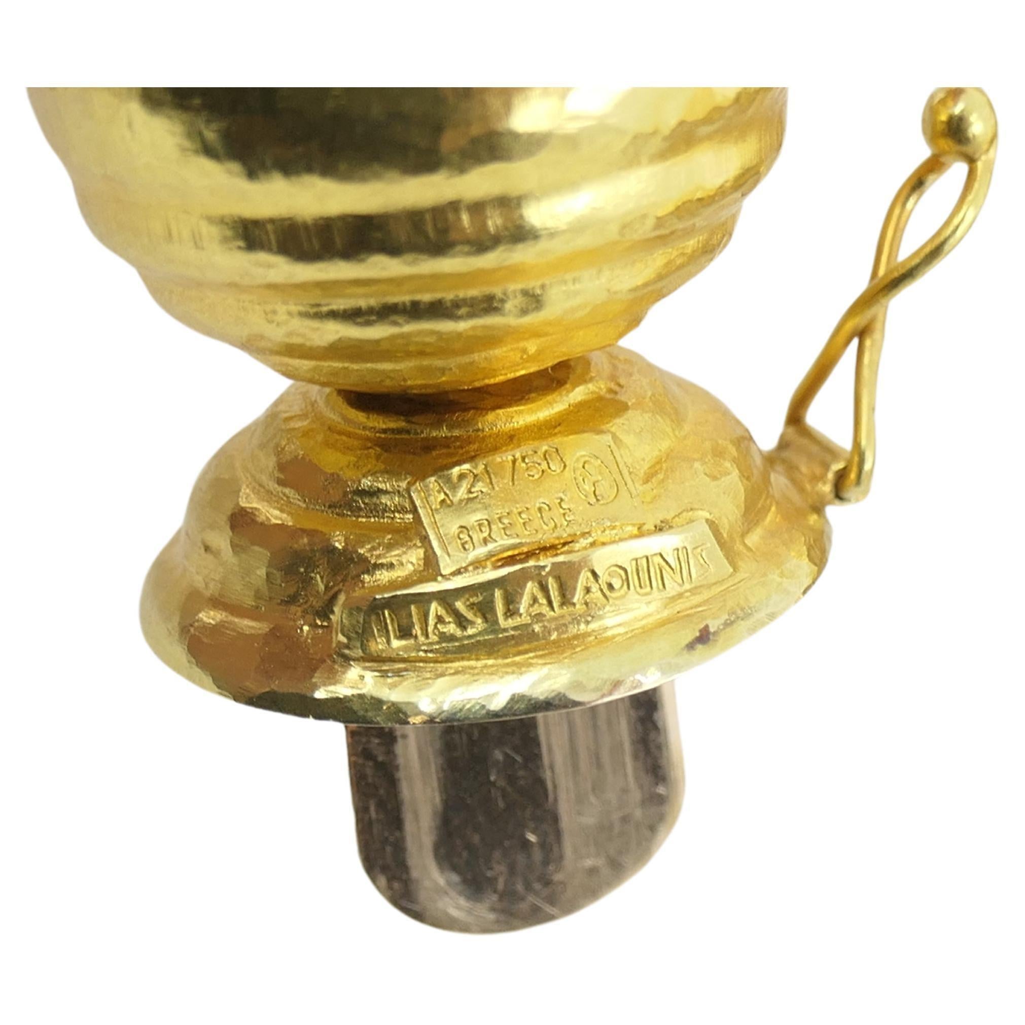 tiffany gold ball necklace