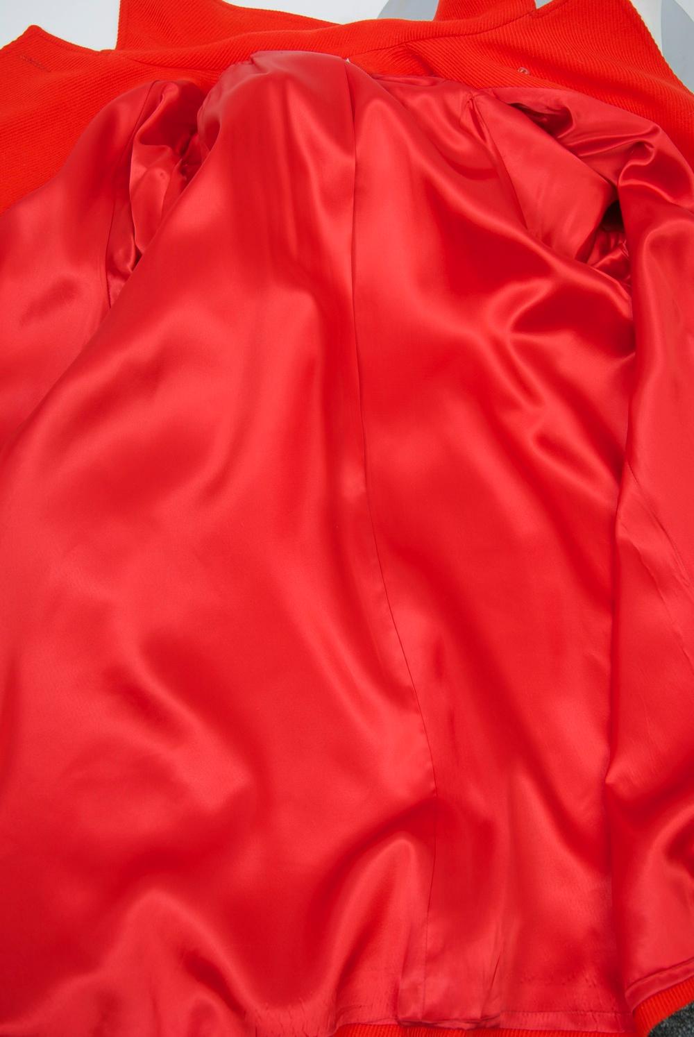 Ilie Wacs Red Trench-style Coat 4