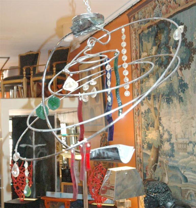 Kronleuchter „Ilione“ von Toni Cordero di Montezemolo für Artemide (Ende des 20. Jahrhunderts) im Angebot