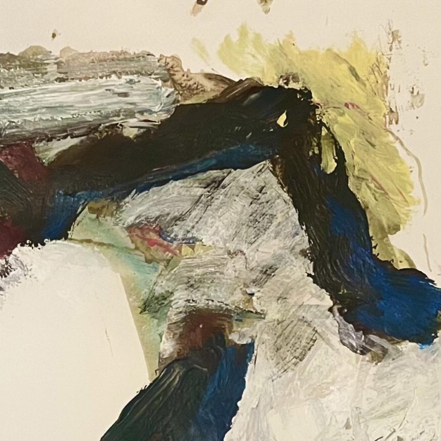NESSUN RIENTRO II.1 : Lavoro astratto su carta - Painting Astratto di Iliyan Ivanov
