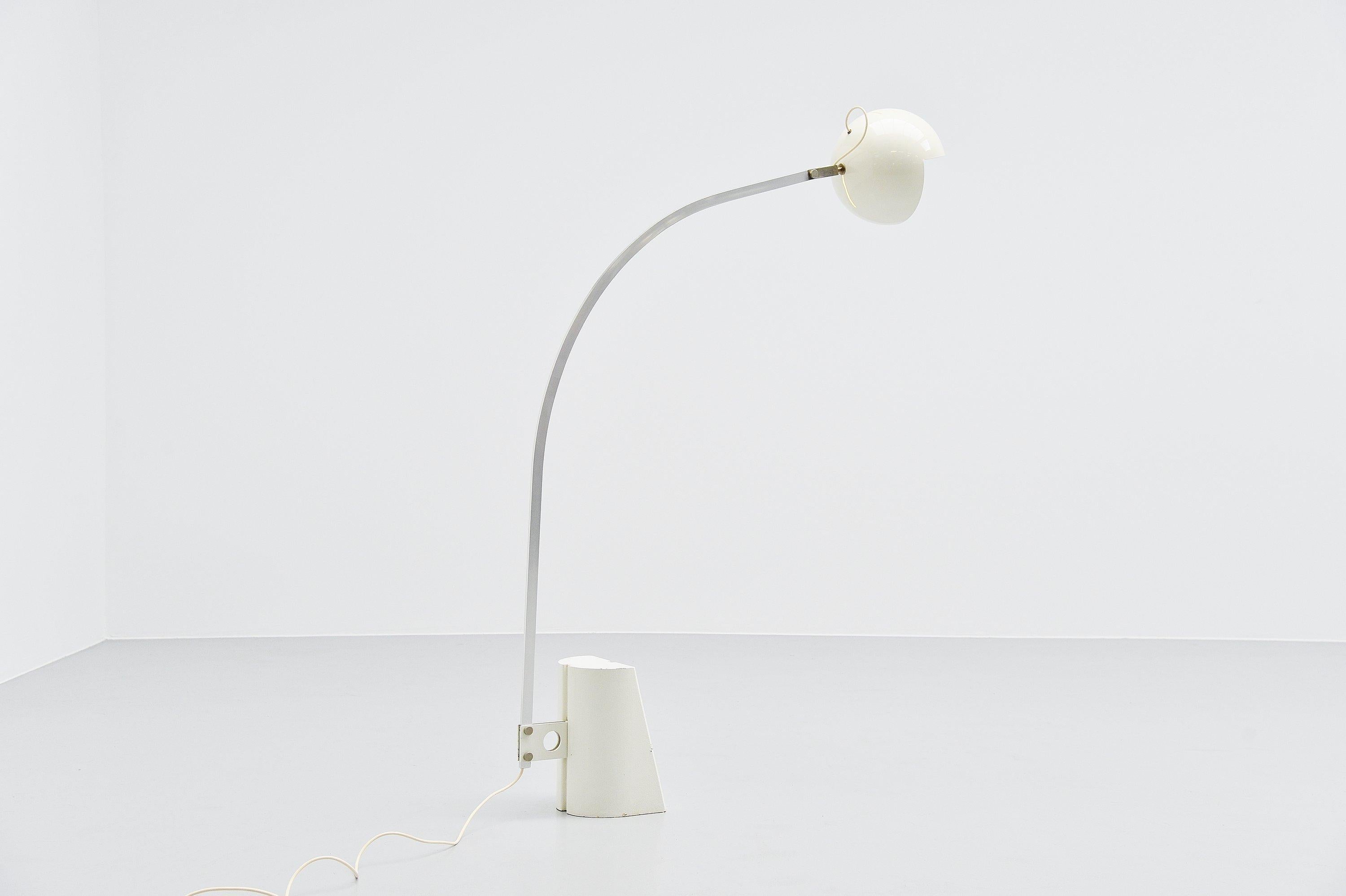 Mid-Century Modern ILL-Form Arc Floor Lamp, Italy, 1965
