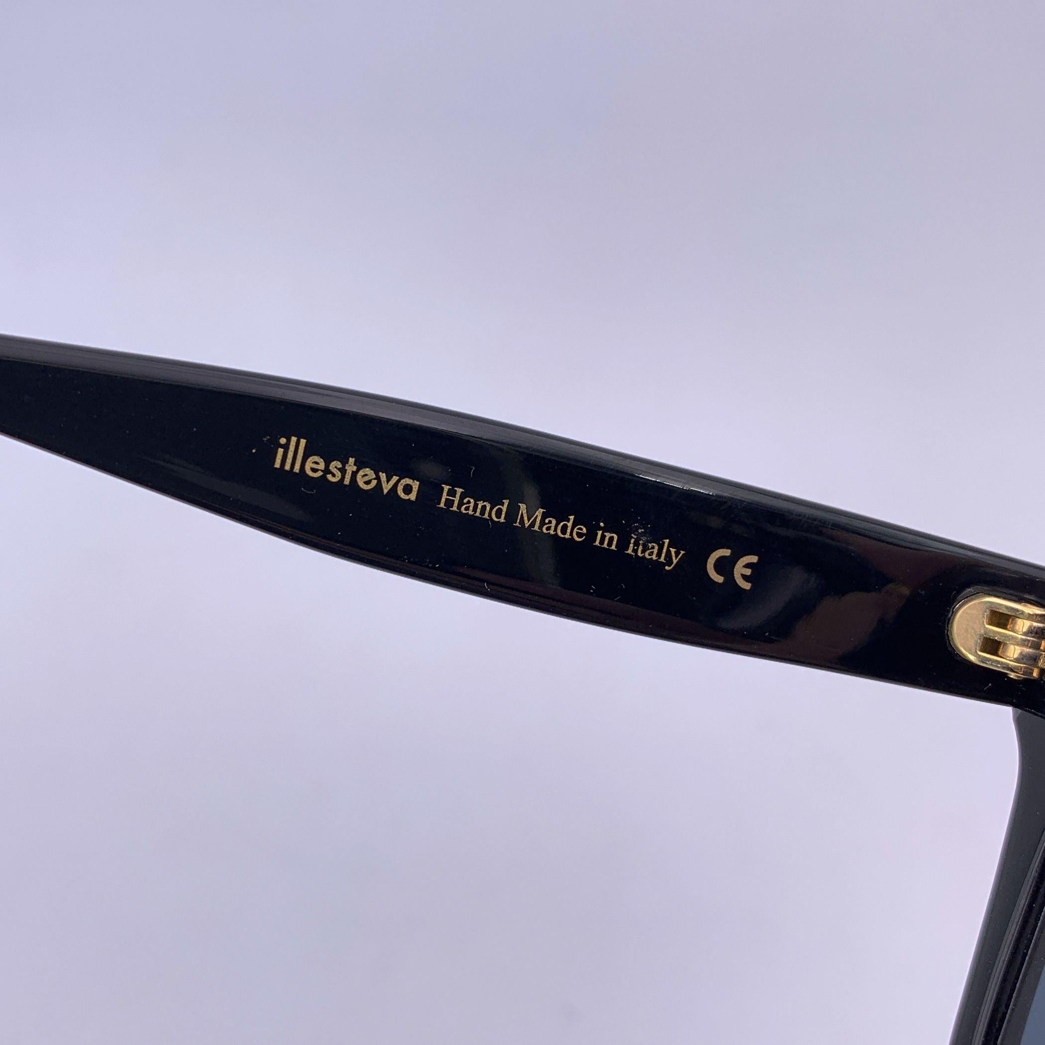 da uomo o donna Illesteva Nero Occhiali da sole rettangolari unisex POSITANO 49/21 140 mm in vendita