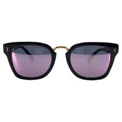 Illesteva Nero Occhiali da sole rettangolari unisex POSITANO 49/21 140 mm