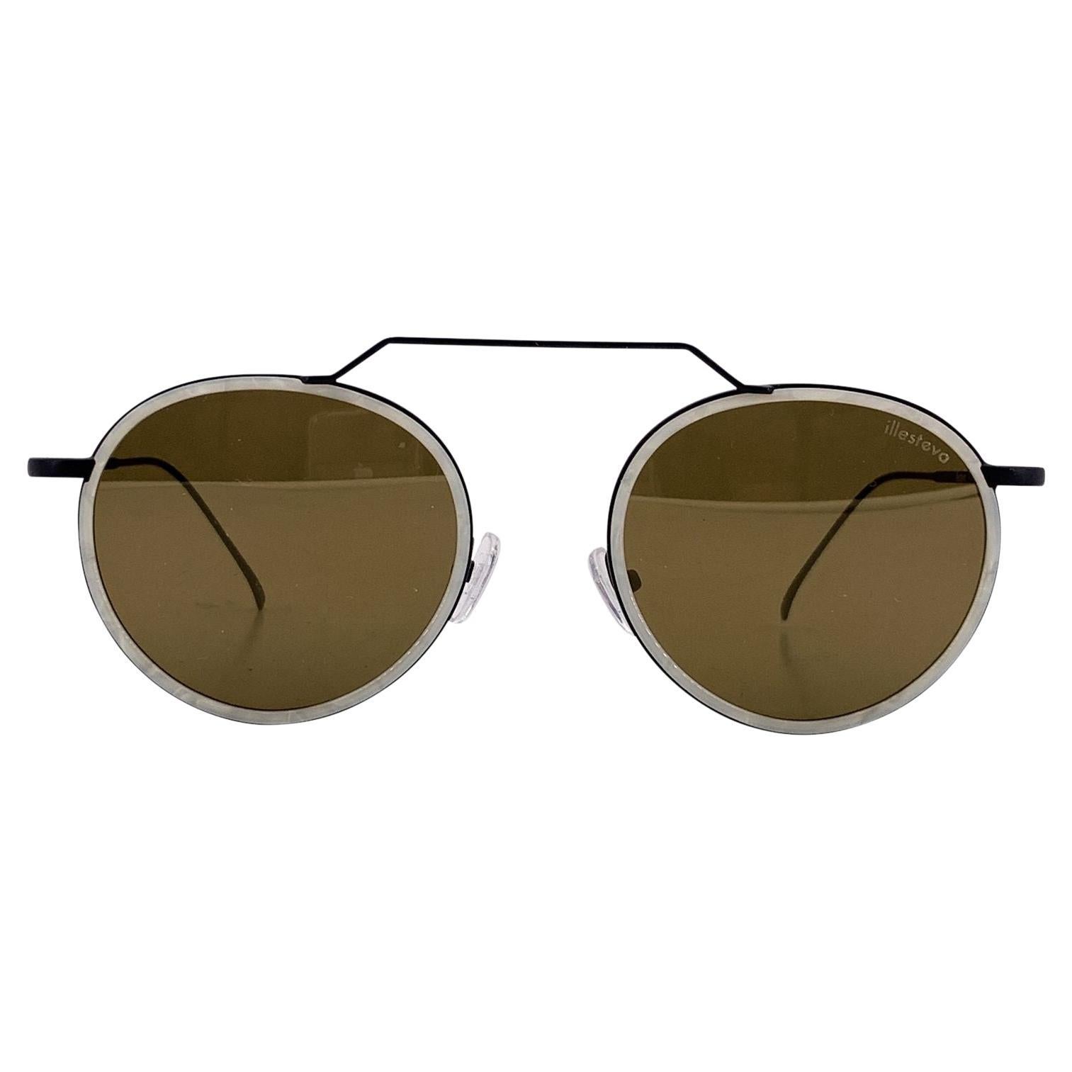 Illesteva Nero Occhiali da sole unisex Wynwood Ace 51/20 145 mm in scatola