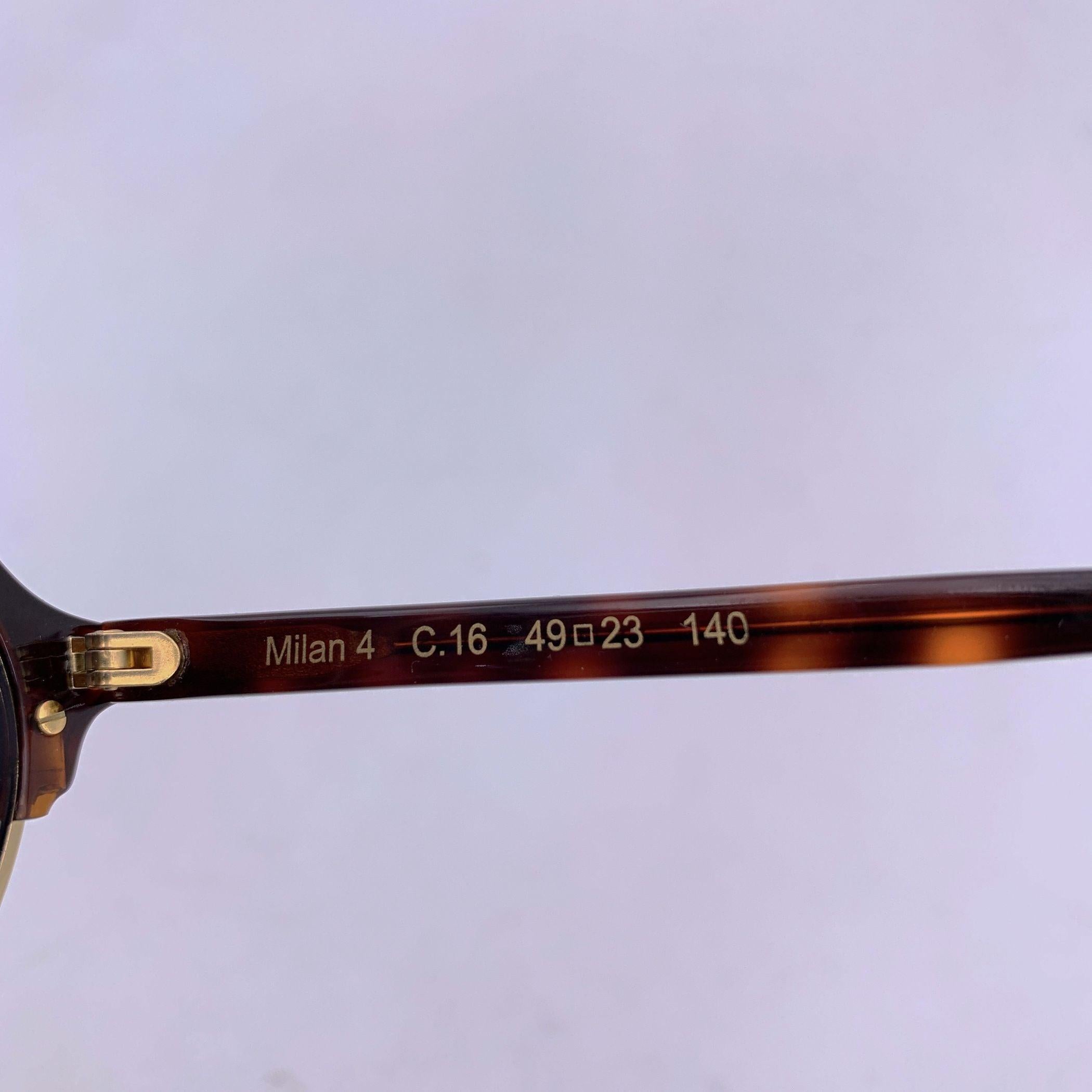 Illesteva Occhiali da sole unisex rotondi marroni Milan 4 49/23 140 mm In condizioni ottime in vendita a Rome, Rome