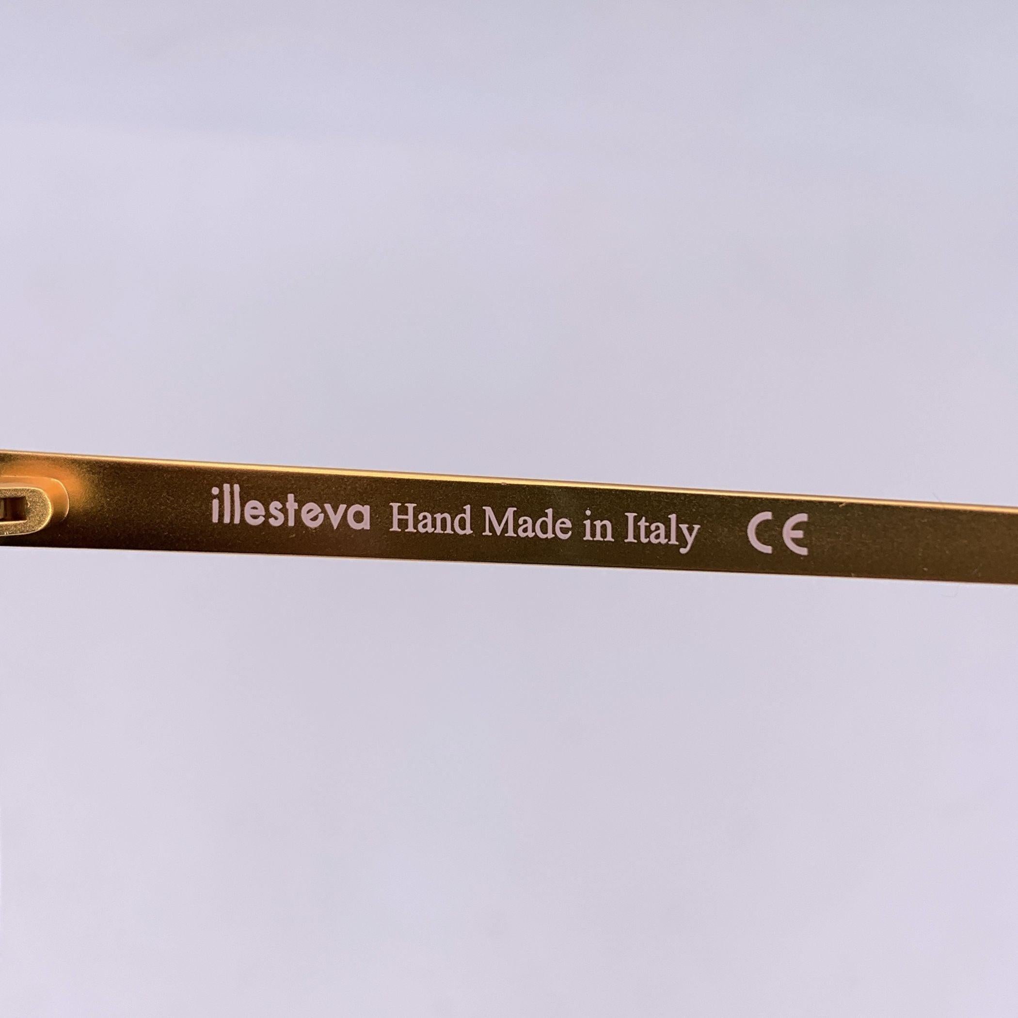 Illesteva Cat Eye verspiegelte Sonnenbrille Boca II 47/27 150 mm Boxed (Schwarz) im Angebot