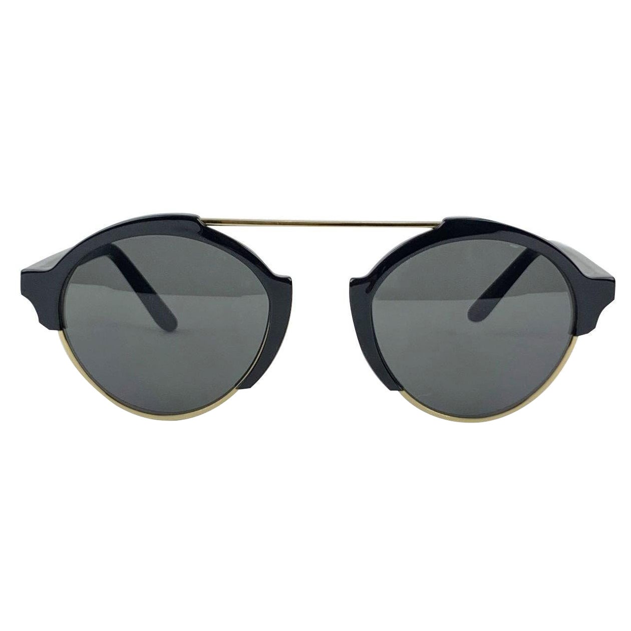 Illesteva Runde Unisex-Sonnenbrille in Mint, Mailand 3 54-23 140 mm, Karton