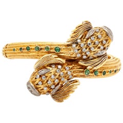 Pulsera brazalete pez de dos cabezas Lalaounis