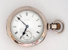 Illinois 1886 Pocket Watch  Working Case Heavy 7 Jewel Hunting
