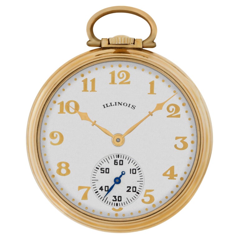 Illinois Pocket Watch For Sale at 1stDibs