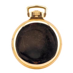 Illinois Railroad Grade Bunn Special Mens Gold Filled Pocket Watch Circa 1923