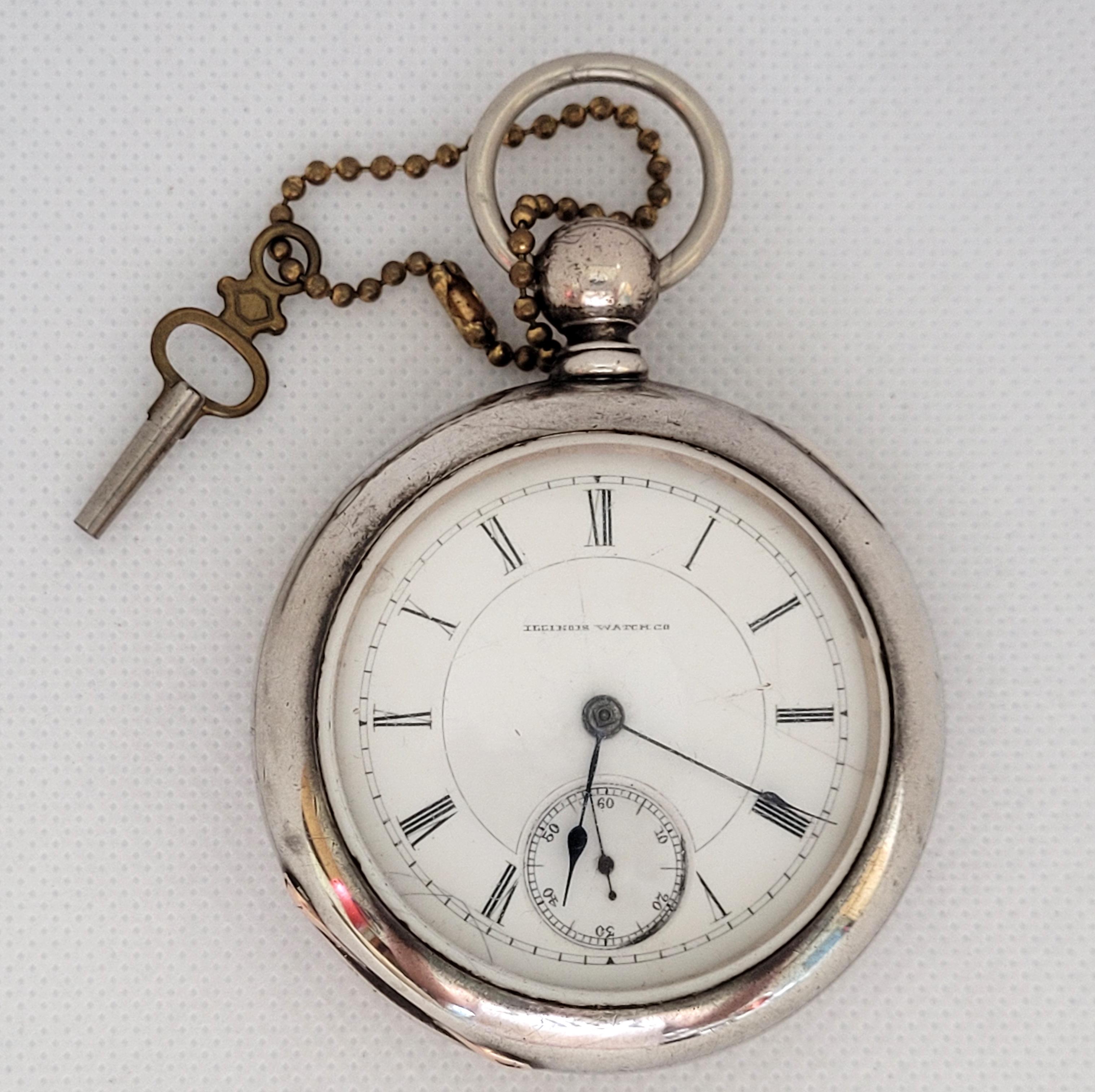 illinois sterling pocket watch