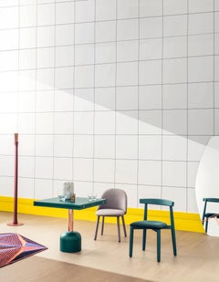 Illo Plus Table with Copper Column by Miniforms Lab