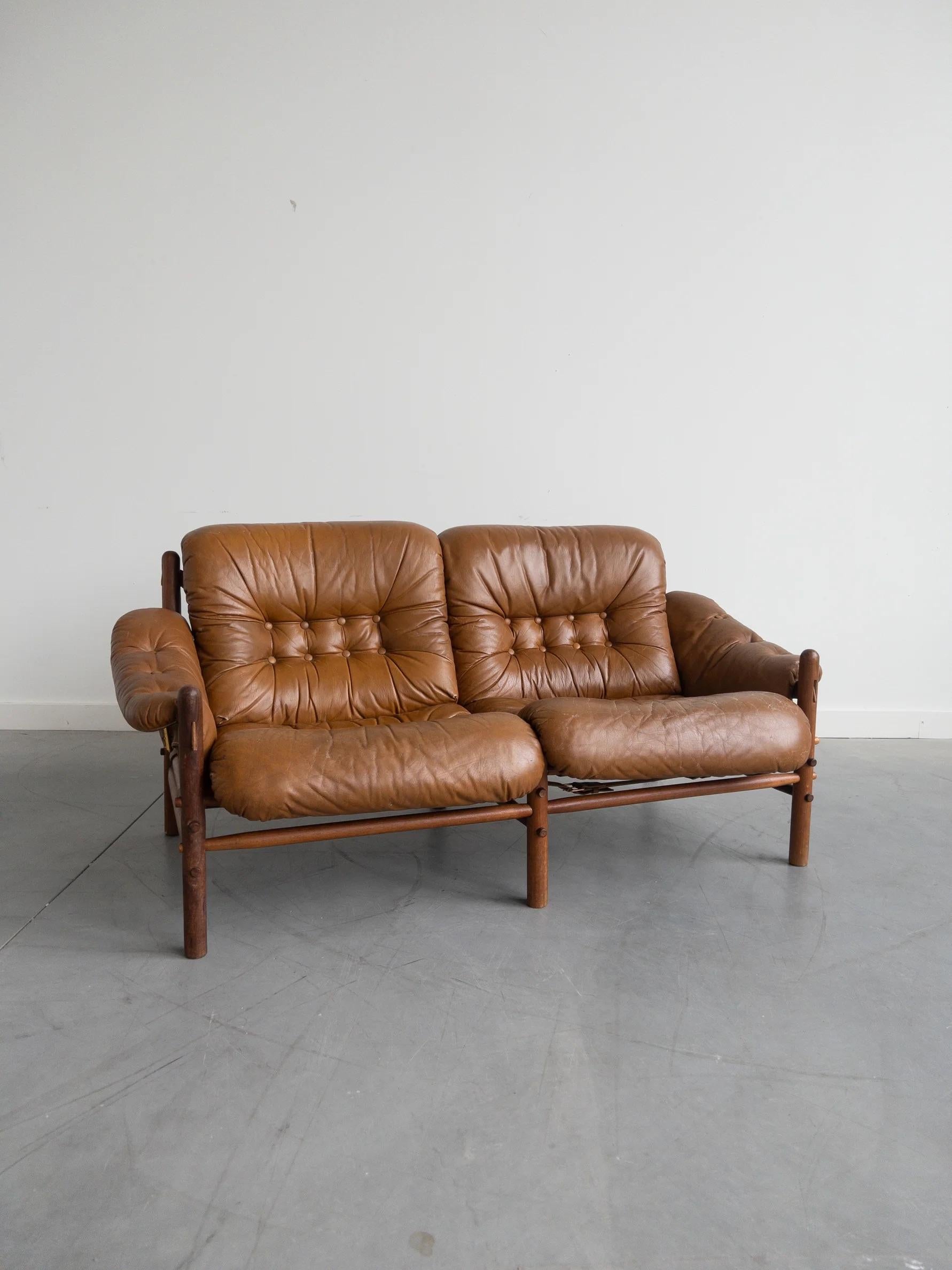 Loveseat Illona de Arne Norell para Scanform, Columbia Moderno de mediados de siglo en venta